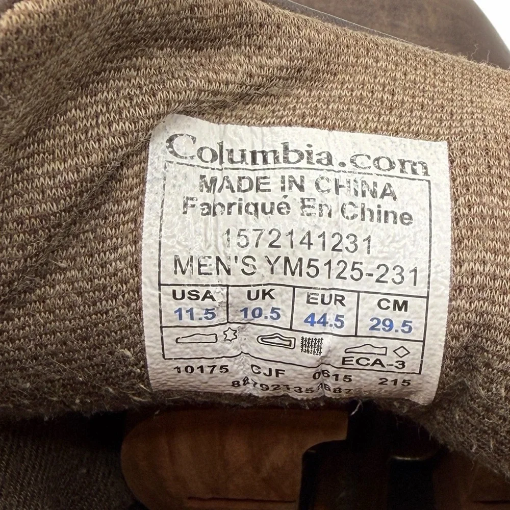 Columbia Men's Dark Brown Chukka Boots